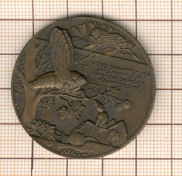 Médaille Française “Ex Labor Gloria” Par Vernon – Collection