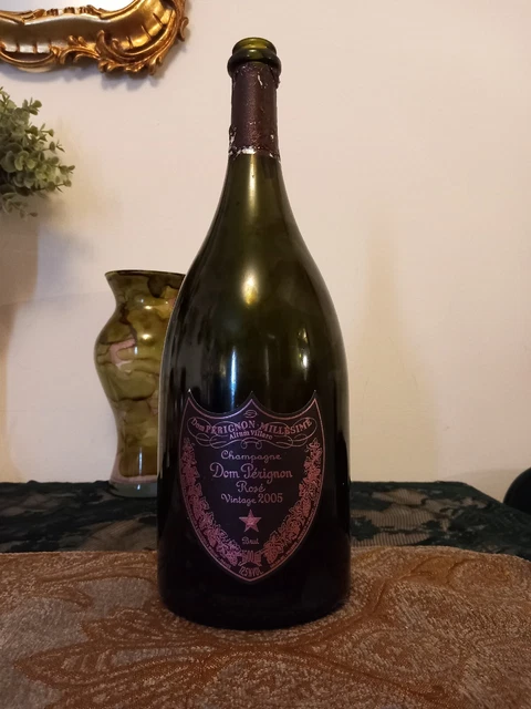 Dom Perignon Rose , Vintage 2005 Magnum (1.5 ltr).  EMPTY BOTTLE