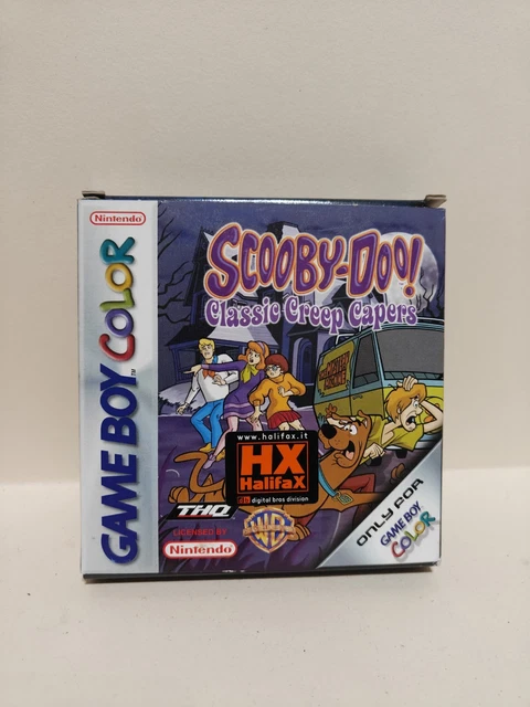 SCOOBY-DOO CLASSIC CREEP Capers Nintendo Game Boy Color