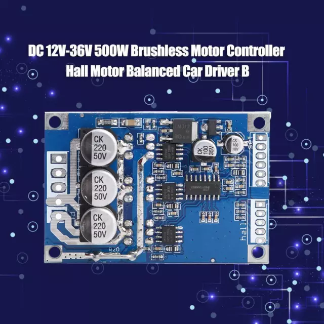Hall Motor Balanced Car Driver Board Module Brushless DC Motor Controller -de