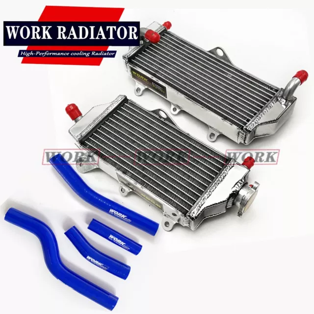 Radiator&Blue Hose for YAMAHA 12-15 WR450F WR 450F WRF450 2012-2015 2013 2014 13