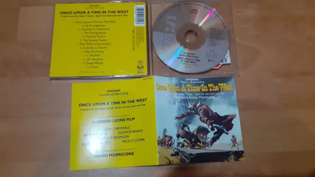 CD Ennio Morricone (Composer) Spiel mir das Lied vom Tod RCA ORIGINAL SOUNDTRACK