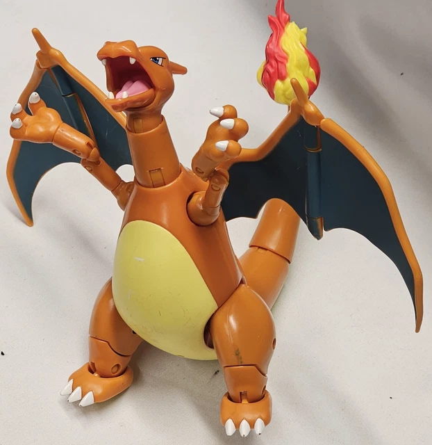 Figurine Bandai Pokémon – Charizard / Dracaufeu – 10 Cm – Articulée – 2024 – Neuve Sous Blister