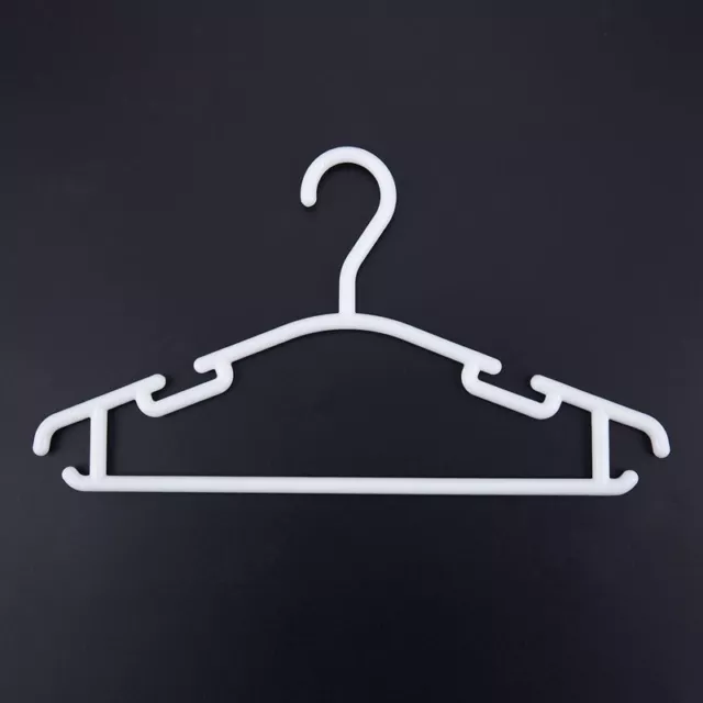 WHITE - Pack of 10 Pieces Hanger Non-slip hangers for children's clothes PP8106 3