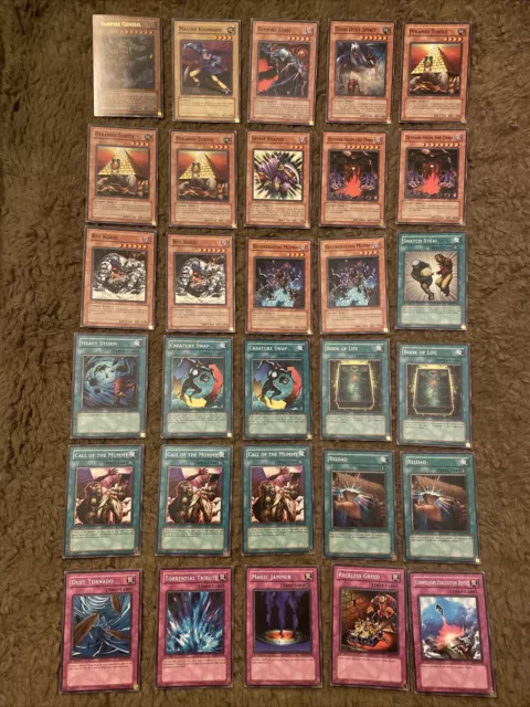 Yugioh Structure Deck Zombie Madness 30 Cards Lot Commons Ultra Rare Holo 1st ED