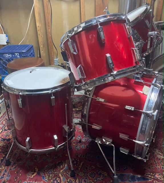 Sonor Phonic drum set 4 piece (1980s) Sonor Phonic drum set 4 piece (1980s)