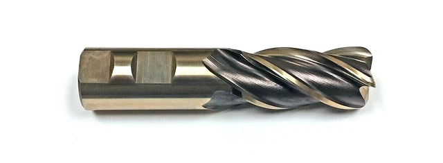 1" 4 Flute Cobalt CC End Mill Radius .180" MF4000121109