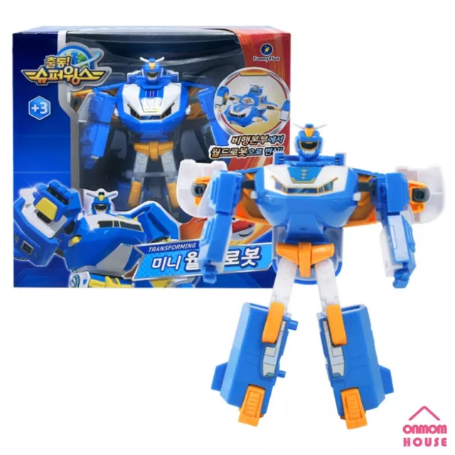 Super Wings Mini WORLD ROBOT Transformer World Flight Headquarter 8 inch 2023