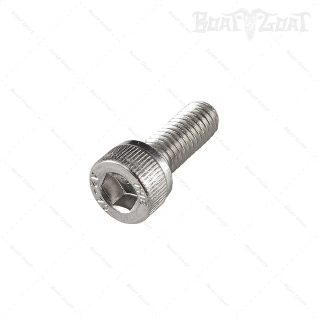 Powerslide - Vite a rullo in linea TorxMountingScrew, L12 mm M6, big Head