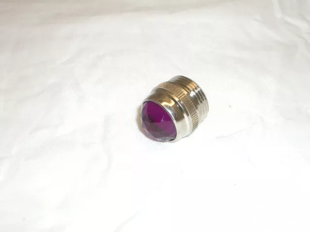 Ced P-L121V Jewel Screw Lens For Pilot Lamp Indicator Light Bulb Purple