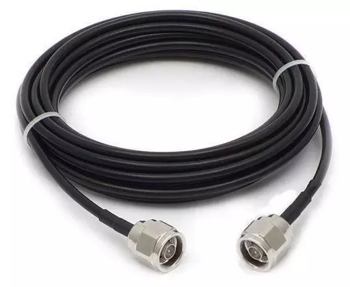 1m SMA Male to SMA Male Low Loss LL195 Coaxial Antenna Extension Cable