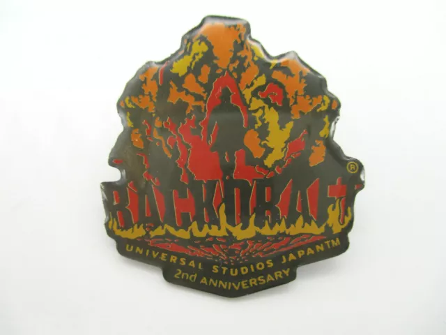 Backdraft Pin Badge 2nd Anniversary Limited Universal Studios Japan 2003