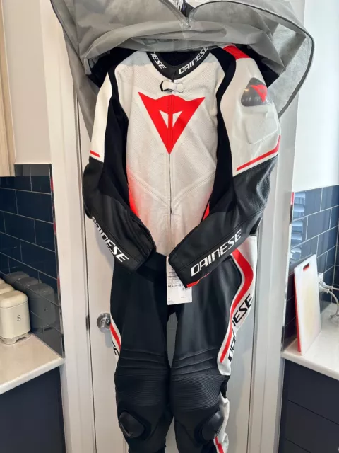 Motorcycle racing suit - Dianese Laguna Seca 4 Perforated Leather Size - Euro 62 3