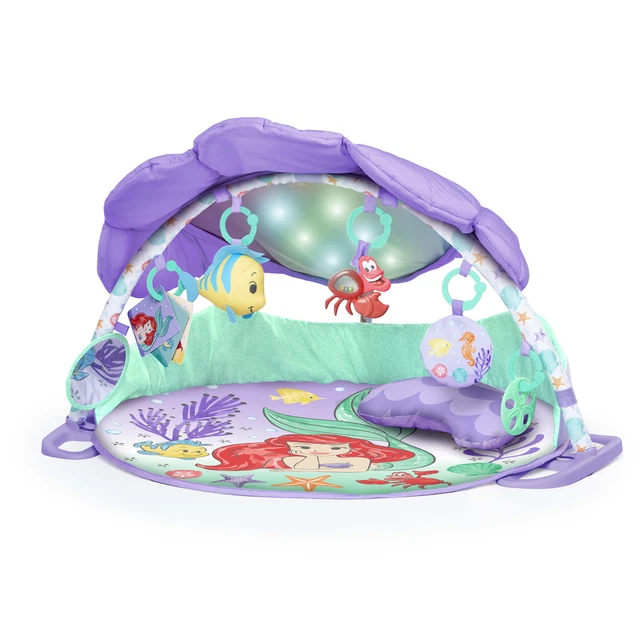 Disney Baby The Little Mermaid Baby Activity Gym with Tummy Time P