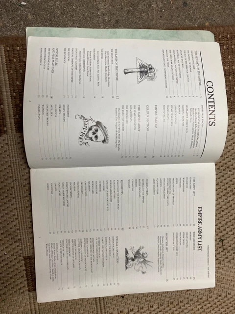 WFB Warhammer Army Book The Empire Games Workshop 4th Edition Rulebook 3