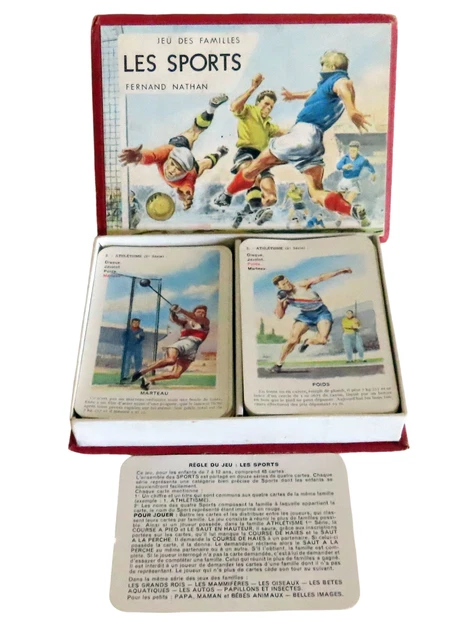 Jeu Des 7 Familles Nathan - Jeu De Cartes Mémoire & Astuce - 2 à 4 Joueurs - Dès 4 Ans - Version Moderne