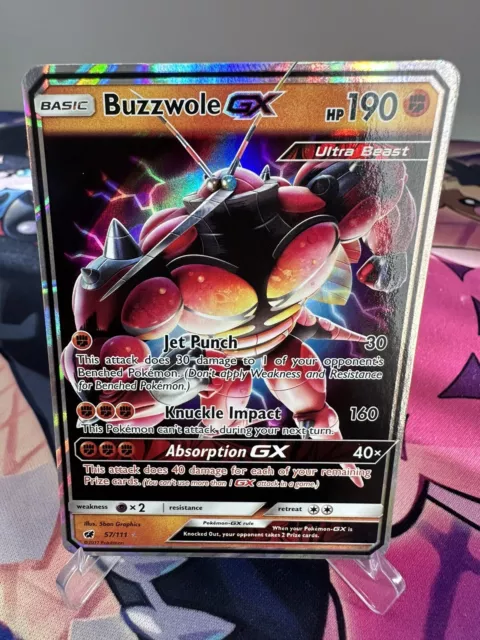 Pokemon SM-4 Crimson Invasion Card: NIHILEGO GX - 49/111 - Ultra