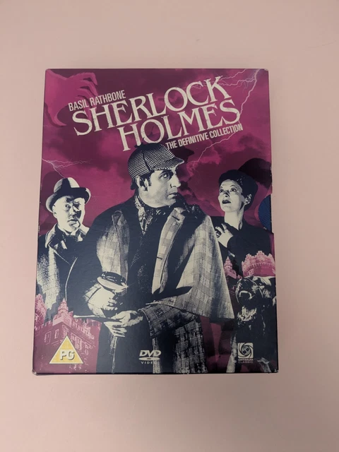 BASIL RATHBONE SHERLOCK Holmes The Definitive Collection DVD Box Set 7 ...