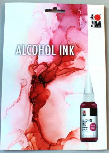 Marabu Alcohol Inks 17 versch.Farbtöne 20ml (100ml=19,95€) + Sets