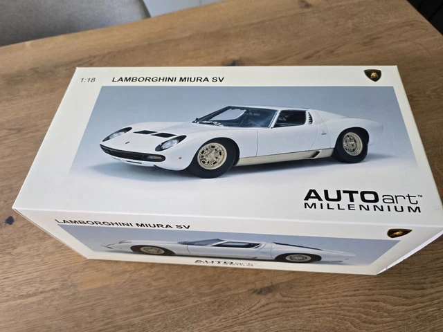 Voiture Slot Autoart 13132 – Lamborghini Miura SV Gold – 1/32 – Neuve Boîte