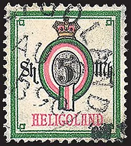 Helgoland Nr. 20 gestempelt