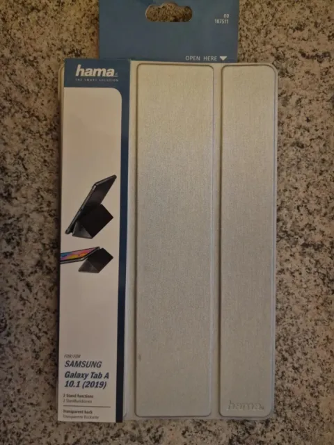 Hama Tablet Schutzhülle Cover Case für Samsung Galaxy Tab A (2019) 10.1 " Silber