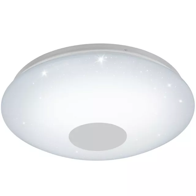 Plafonnier Moderne À LED 30W Blanc Effet Cristal D.60 GL0941