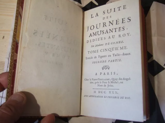 Lot livres ancien, 1730, EO, , 1 Volume, 2 gravures, TBE
