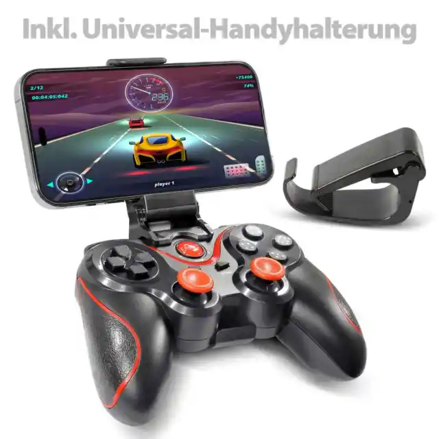 Bluetooth Funk-Controller Android Smartphone PS3 PS4 PC Wireless Gamepad Fire TV 3