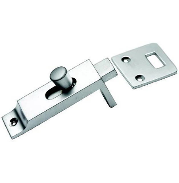 Satin Chrome Door Security Slide Bolt (SCP1016-16)