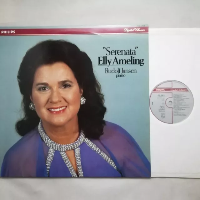 Philips LP 412 216-1: "Serenata" / Elly Ameling / Rudolf Jansen