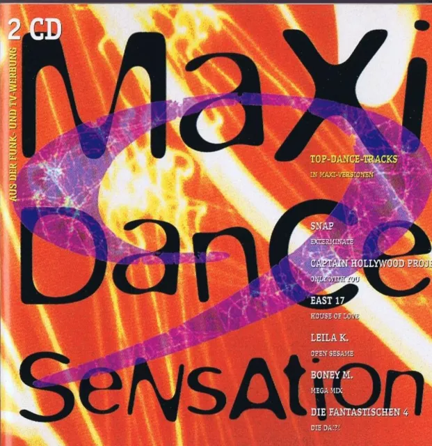 Maxi Dance Sensation 09 - 2 CD 1993  - Ariola / LC 0116