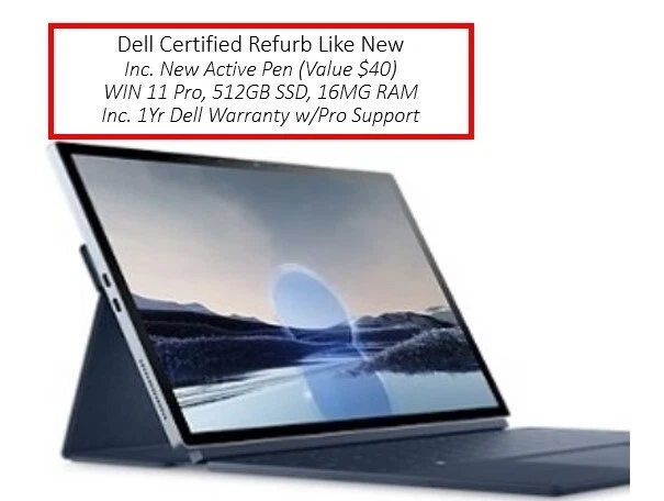 Dell XPS 13 9315 2 in 1 3K 12th Gen i5 Touch 512GB SSD 16GB Win11 Pro Stylus Dell XPS 13 9315 2 in 1 3K 12th Gen i5 Touch 512GB SSD 16GB Win11 Pro Stylus