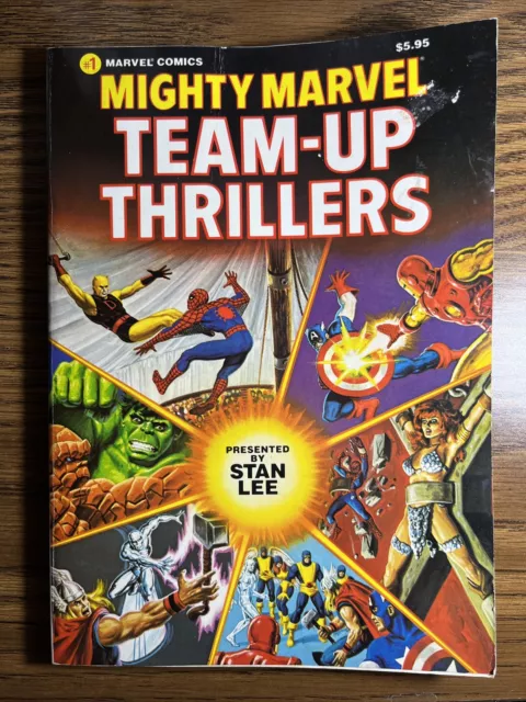 Mighty Marvel Team-Up Thrillers 1 Tpb Presented By Stan Lee Marvel Comics 1983 C