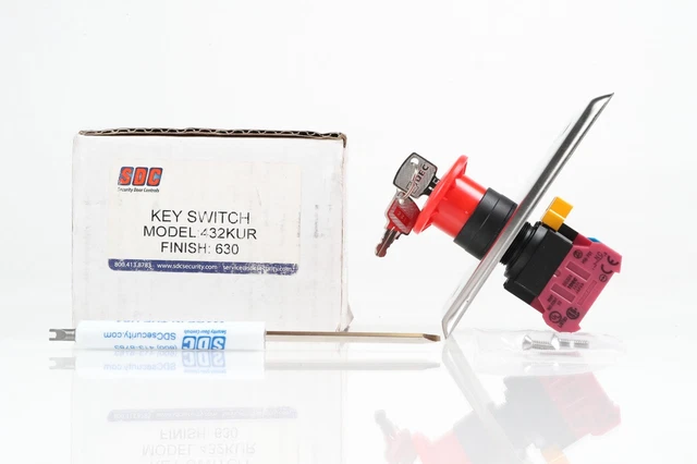 SDC KEY SWITCH 432KUR acabado 630
