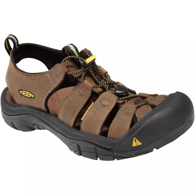 KEEN - Newport Bison - Herren Wanderschuh - Outdoor Leder Sandale - Braun 2