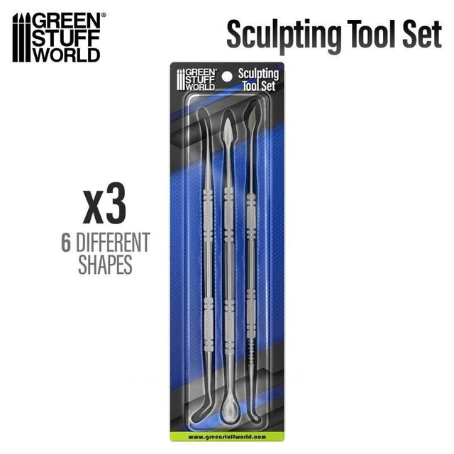 Kit De 10 Outils De Sculpture MMOBIEL - Pinceaux Silicone & Billes Pour Poterie, Nail Art, Décoration