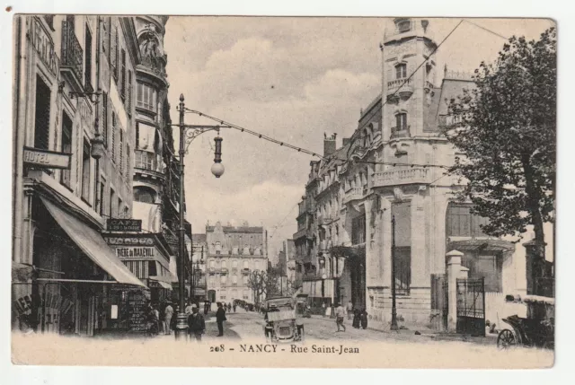 NANCY - Meurthe & Moselle - CPA 54 - Rue St Jean towards Place St Jean Gare