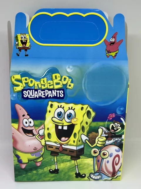 10 ct. Pack - Sponge Bob Candy Boxes / Paquete con 10 Cajas de Bob Esponja
