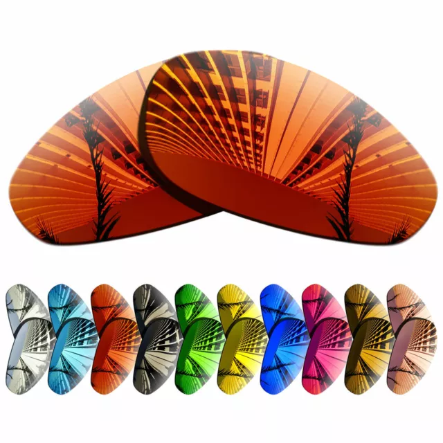 Polarized Replacement Lenses For-Oakley Straight Jacket 1999 Multi-colors