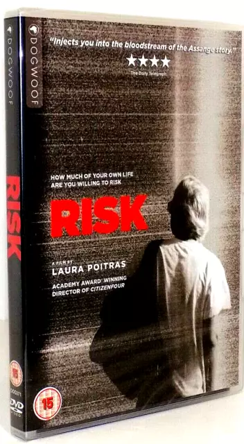 Risk (2016) DVD  Laura Poitras -  Julian Assange, Sarah Harrison, Amal Clooney