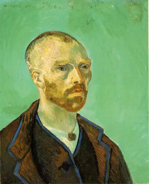 Dream-art Oil painting male portrait by artist Van Gogh hand painted on canvas