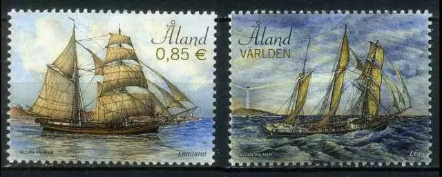 Aland 2015 Transport, Sailing Ships MNH**