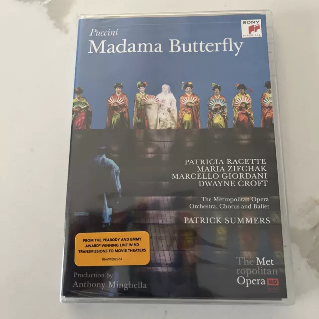 Puccini: Madama Butterfly (The Metropolitan Opera) BRAND NEW & FACTORY SEALED!!!