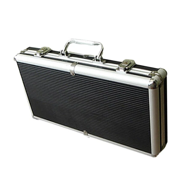 300 Chip Capacity Aluminum Chip Case  Chips Container  token Case