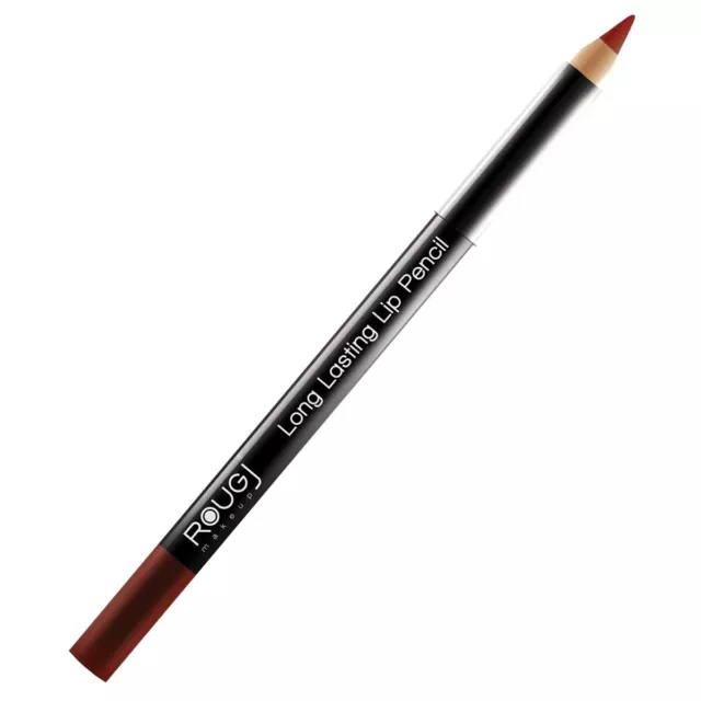 Matita Per Labbra Rougj Red Lip Pencil 12H Texture Morbida Lunga Durata Rossetto 3