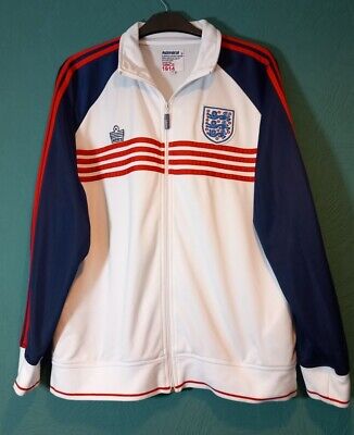 42/44 England ADMIRAL ORIGINALE UOMO CASUAL Track Top Giacca Training taglia L 