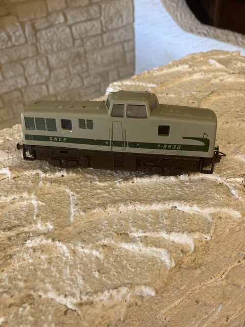 Locomotive HO LIMA SNCF 532 Verte – 1/87e, Train électrique Made In Italy
