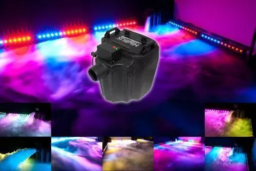 Chauvet DJ Nimbus Professional Plug/Play Dry Ice Fog Machine+Multi-Level Control