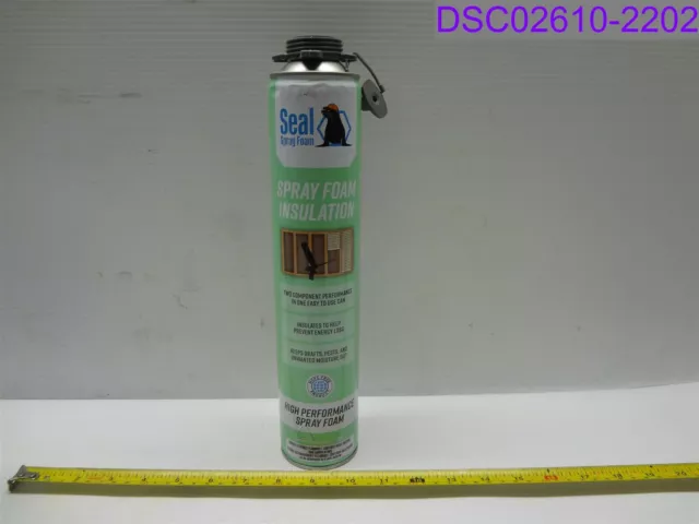 Qty = 54.8 oz (2 Cans x 27.4oz): Seal Spray Foam Insulation Cans